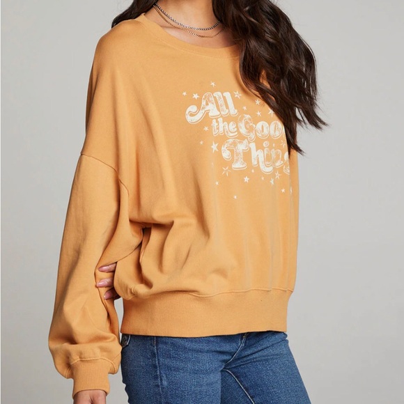 Chaser All Good Things Sweatshirt Size Small - Picture 2 of 5